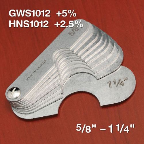 Stainless Steel Sheave Gauges