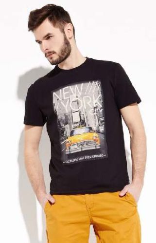 Mens Round Neck T-shirts