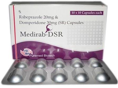 Rabeprazole & Domperidone Capsules, For Industrial, Commerical, Clinical