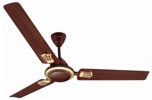 Economical Ceiling Fans, Color : Gloss Brown/ White/ Ivory