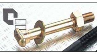 Self Colour ZP YZP H.D.G Alumunium T Head Bolts, For Domestic Use, Industrial, Certification : CE Certified