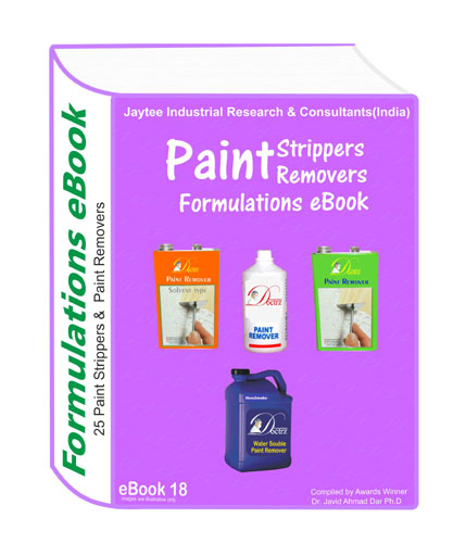 Paint Strippers Formulations eBook(25 Formulations eBooks18)