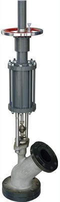 Pneumatic Piston Tank Valve, Pneumatic Tank Bottom Valve