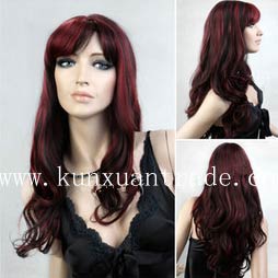 Synthetic Wig, Brand Name : Changsha Kunxuan Trade