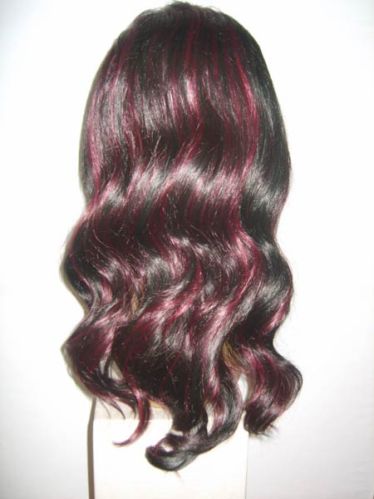 Fashion Brazilian Virgin Human Hair Front Lace Wig