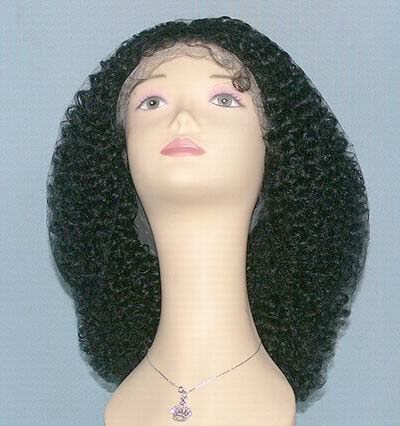 Jerry Curl Peruvian Hair Full Lace Wig