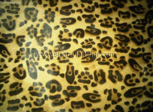 Printed Hair On Leather