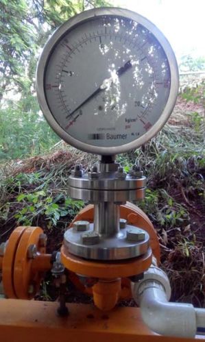 Chlorine Pressure Gauge