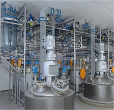 Glass Distillation Set Up Over Glr