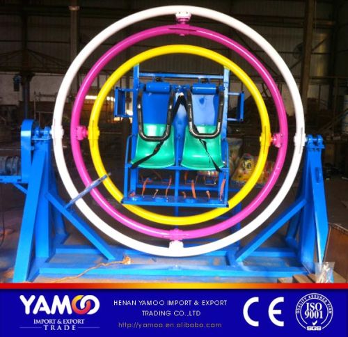 Steel Amusement Gyroscope Rides, Brand Name : Yamoo