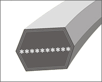 Hexagonal V Belts
