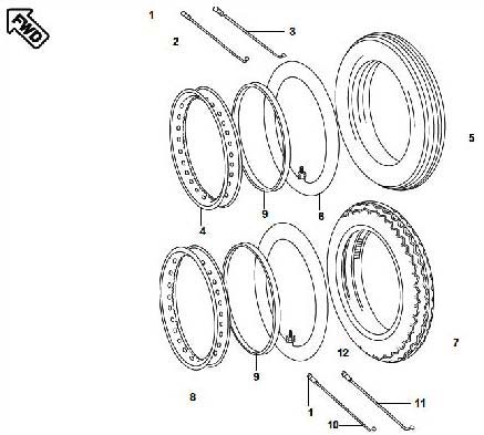 Two Wheeler Wheel Rim