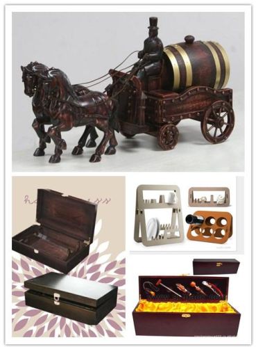 Poplar Wooden Box, Packing Box, Wine Box, Packaging Type : customized