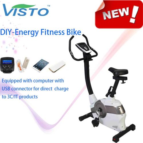 DIY Energy Fitness Bike Cardio Fitness Exercise Belt Driven Bike