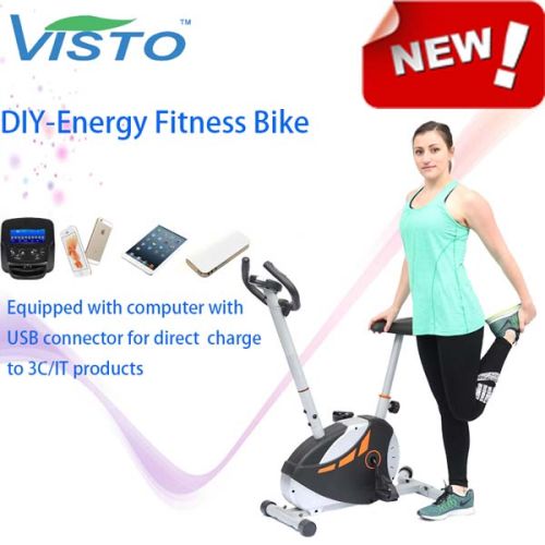 DIY Energy Fitness Bike Upright Stationary Bike