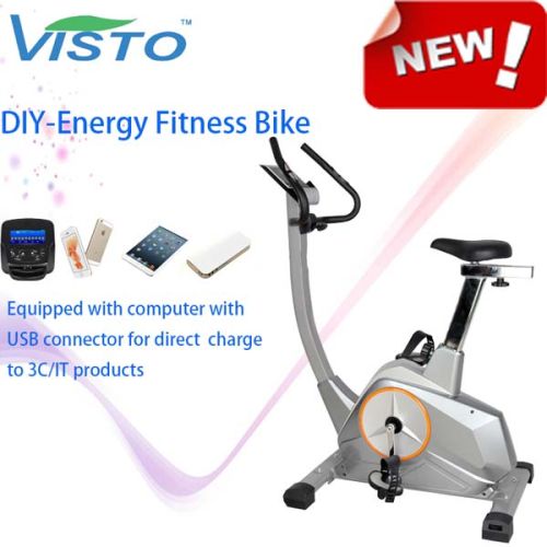 Self Generating Fitness Bike Affordable Stationary Bike