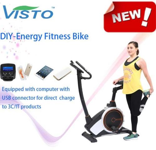 Self Generating Fitness Bike Stationary Bike Workout