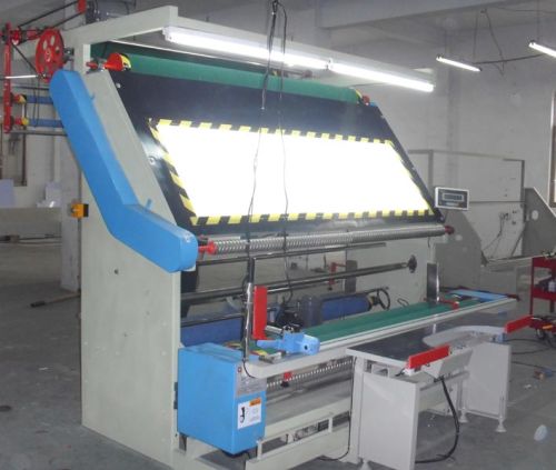 Dual Function Cloth Inspection Rolling and Plaiting Machine