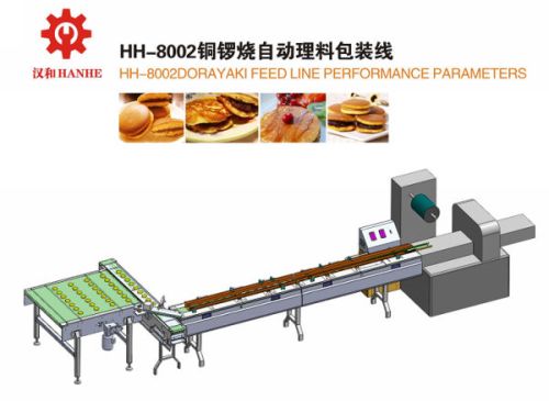 Dorayaki Automatic Feeding Package System, Brand Name : OUHUAPACK
