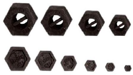 GALAXY Non Polished Cast Iron Weights, For Industrial, Certification : ISI Certified