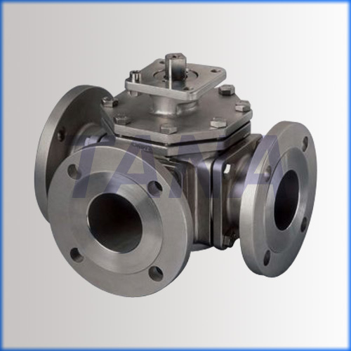 Stainless steel Three Way Ball Valves