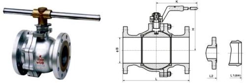 Floating Ball Valve, Brand Name : ZC