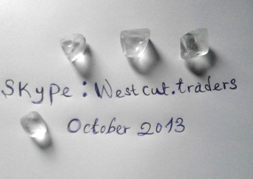White Color Rough Uncut Diamonds