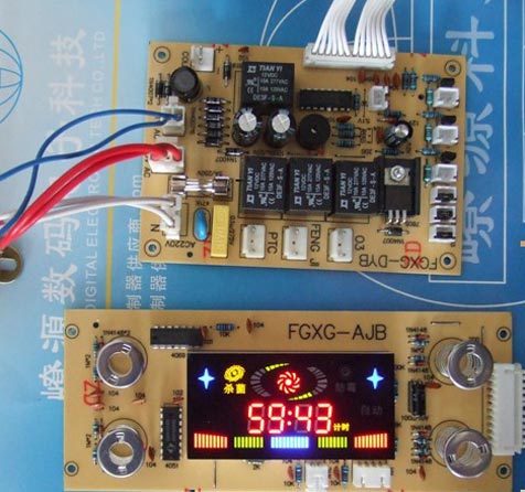 Electronic Shoe Cabinet Control Panel