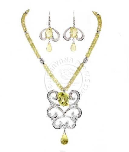 Beads Jewellery Set, Lemontopaz Beads