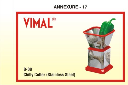 Stainless Steel Chilly Cutter
