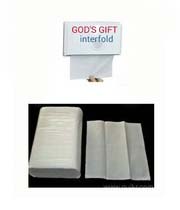 GOD' GIFT M-Fold Paper Hand Towel, Size : 22 Cm By 20 Cm