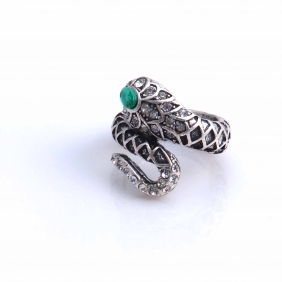 Fashion Alloy Snake Ring
