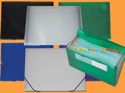 PP Expanding File Folder 330x245mm, Brand Name : HOSOK