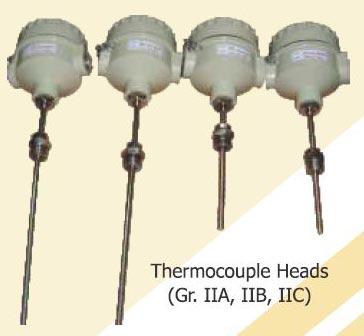 Aluminum Polished Flameproof Thermocouple Heads, Packaging Type : Carton, Plastic Bag