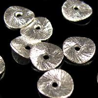 Sterling Silver Beads, Color : White, Purity : 92.5 for Jewelry