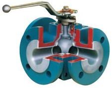 3 Way Reduced Bore Ball Valve