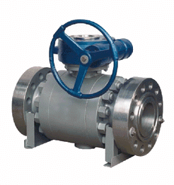 Orged Steel Trunnion Mounted Ball Valve
