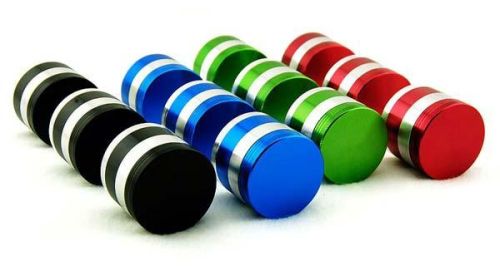 4 Parts Herb Grinder CNC Aluminum 2.2inch Mix Color