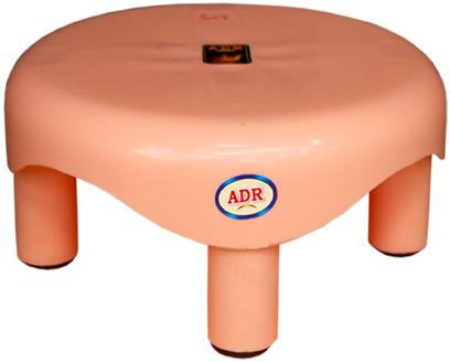 ADR Plastic Stool For Kids, Color : Sandal, Blue