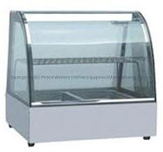 Curved Glass Food Warmer