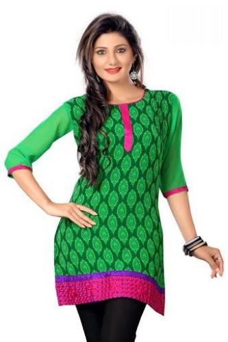Ladies Kurtis, Sleeve Type : Full Sleeve