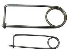 Polished Metal Safety Lock Pins, For Clothing, Size : 2inch, 3inch, 4inch