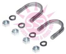 Polished Metal U Bolts, For Fittings, Size : 15-30mm