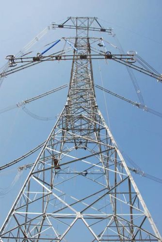 Power Transmission Line Tower, Brand Name : MEGATRO