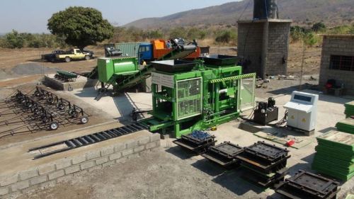 Concrete Block Making Machine, Brand Name : Pres Makina