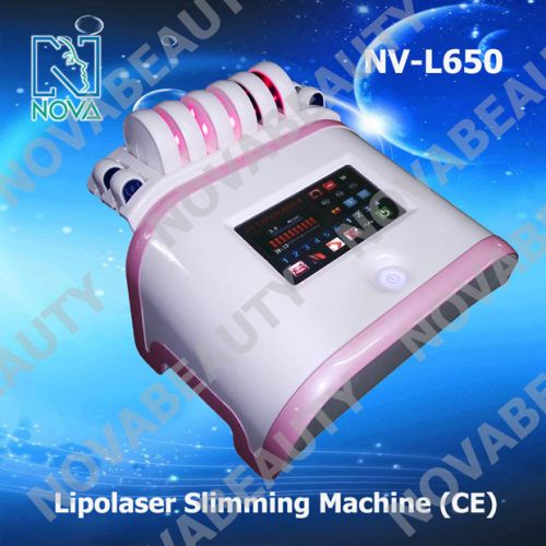 650nm Lightsheer Diode Lipolaser Slimming Machine Nv-l650