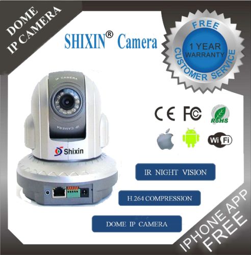 Dome IP Camera, Brand Name : Shixin or OEM