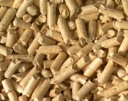 Wood Pellets, Aish Content : Less than 3%