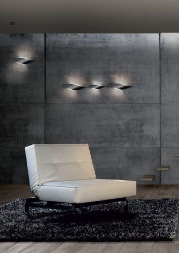 BW Wall Lamp LEDS, Length : mm): 500