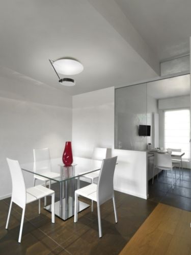 LEDS C4 GROK Ceiling Light, Length : 420, Packaging Type : Silver